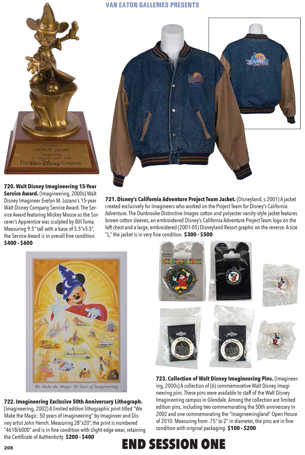 Softcover Exploring the Disney Universe Catalog ID auc0022soft Van